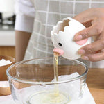 Cute Cartoon Chicken Egg Yolk Separator - MaviGadget