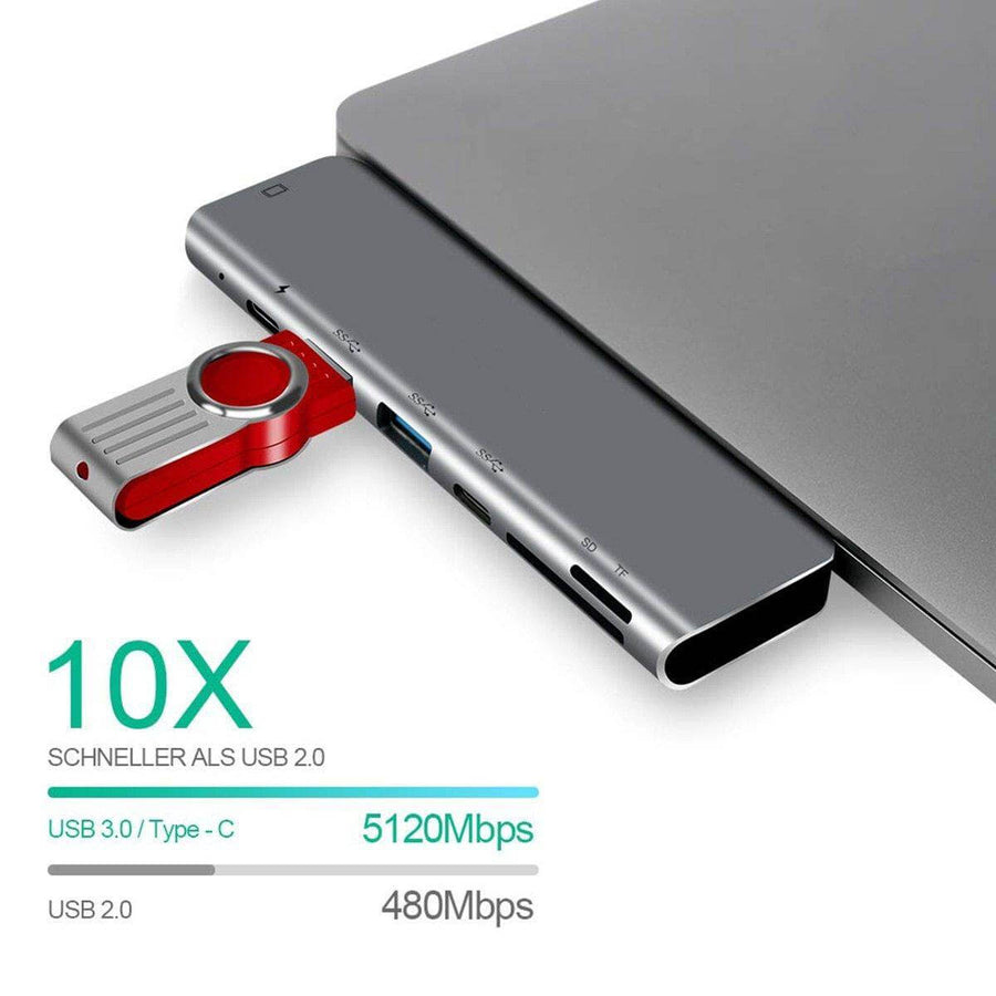 7in1 USB C Hub Adapter For Macbook - Image 6