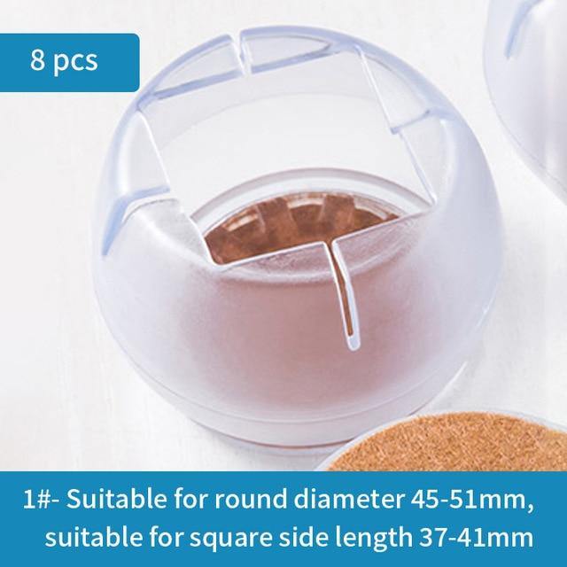 8Pcs Noise-Reduction Silicone Furniture Feet Pad - Image 12