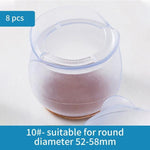 8Pcs Noise-Reduction Silicone Furniture Feet Pad