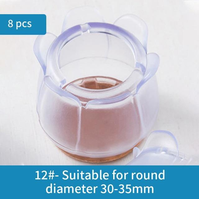 8Pcs Noise-Reduction Silicone Furniture Feet Pad - Image 11