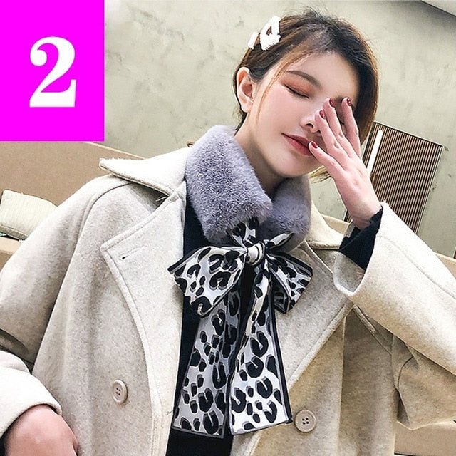 Creative Neck Soft Fur Scarf - Image 1