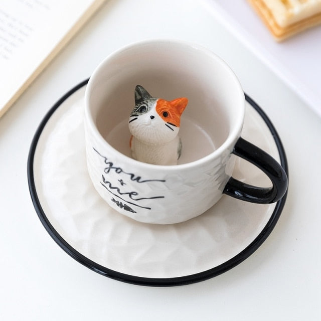 3D Cute Pet Ceramic Mug - Image 3