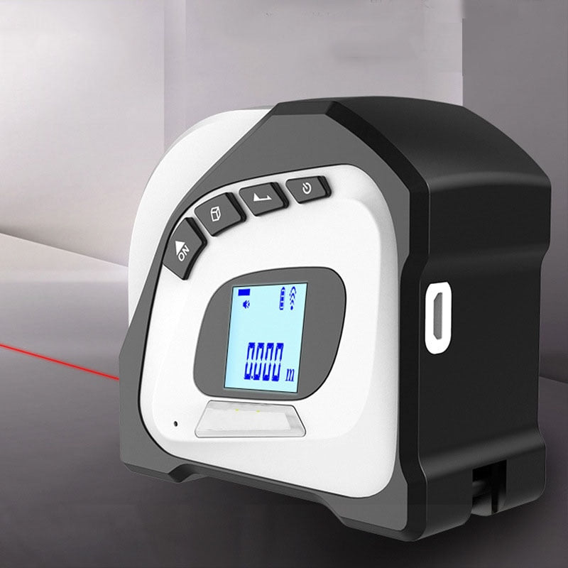 Digital Laser Rangefinder Measure Tape - Image 0