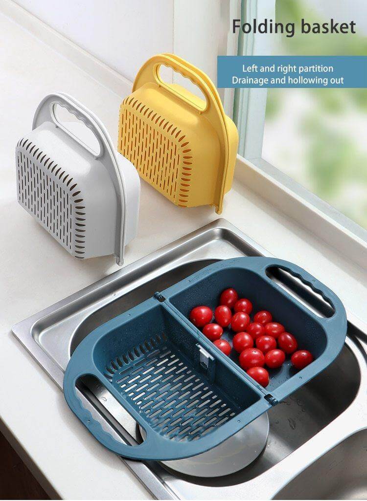 Folding Drain Basket - MaviGadget