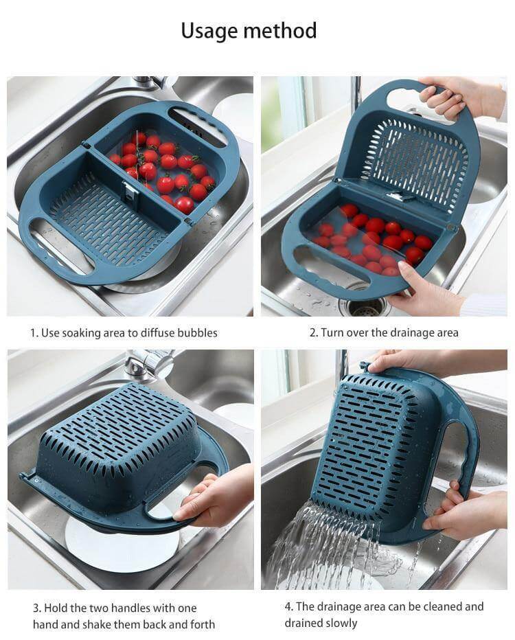 Folding Drain Basket - MaviGadget