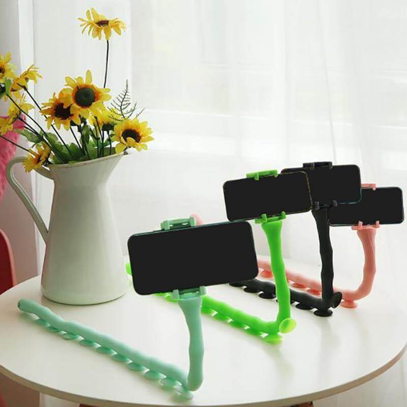 Flexible Suction Cup Lazy Phone Holder - Image 0