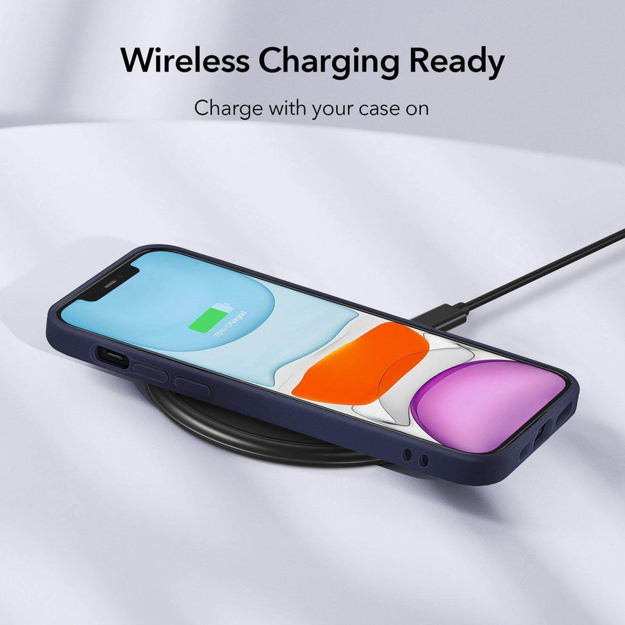 Silicone Slim Rubber Business iPhone 12 Case - Image 2