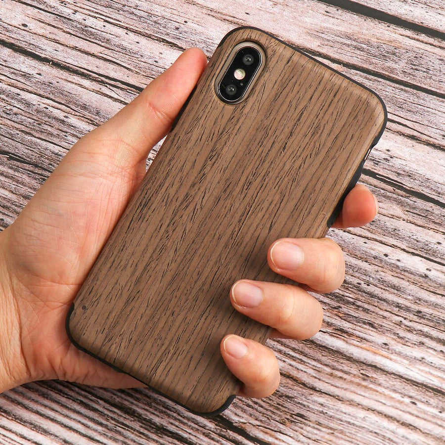 Retro Case Wood pattern For iPhone Models - Image 3