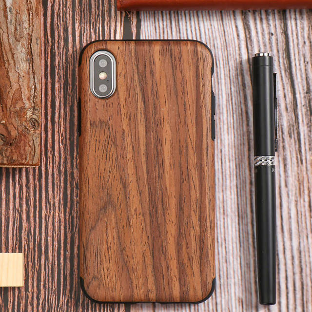 Retro Case Wood pattern For iPhone Models - Image 5