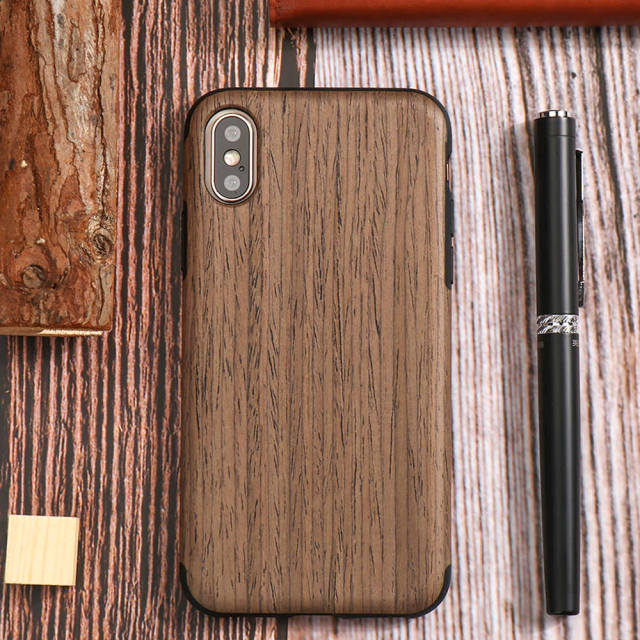 Retro Case Wood pattern For iPhone Models - Image 6