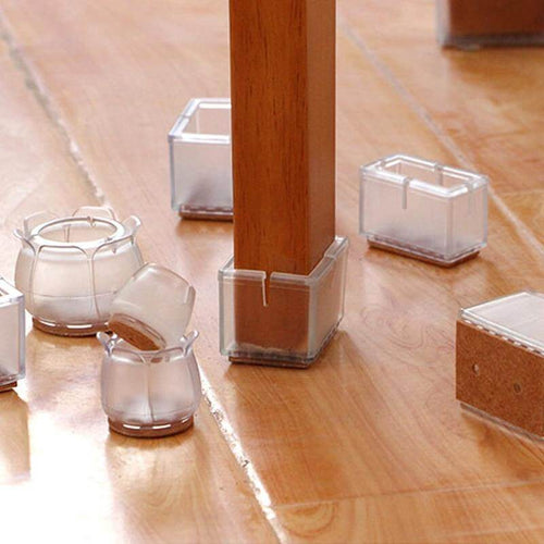 8Pcs Noise-Reduction Silicone Furniture Feet Pad - Image 0