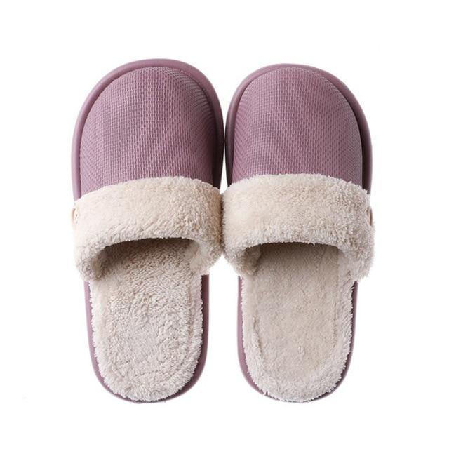 Lightweight Washable Comfy Plush Slippers - Image 16