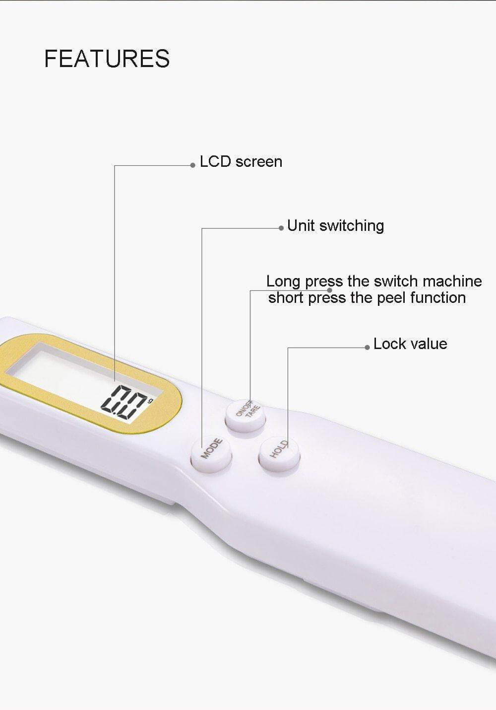 Kitchen Digital Measuring Spoon Tool - MaviGadget