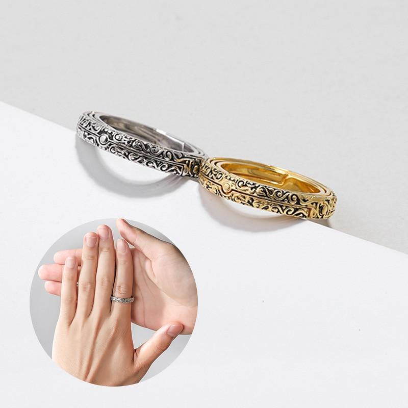 Vintage Astronomical Creative Complex Cosmic Ring - Image 1