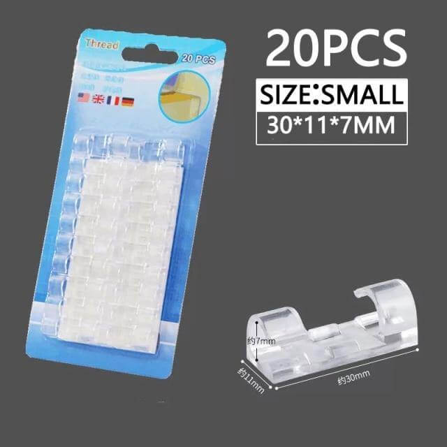 20Pcs Self Stick Wire Organizer - Image 9