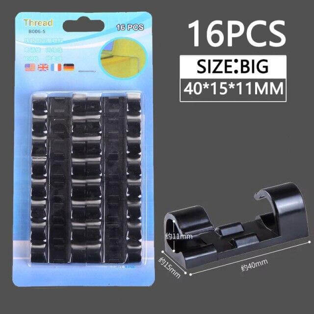 20Pcs Self Stick Wire Organizer - Image 12