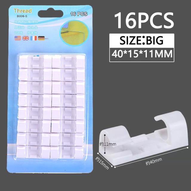 20Pcs Self Stick Wire Organizer - Image 14