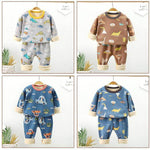 Children Cartoon Winter Pyjamas Unisex