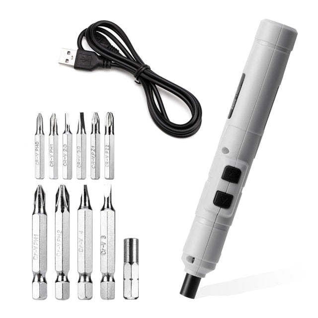 Cordless Mini Electrical Screwdriver Set - Image 4