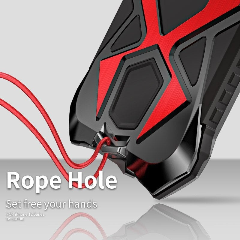 Anti-Knock Metal Heavy Duty Waterproof iPhone Case - Image 5