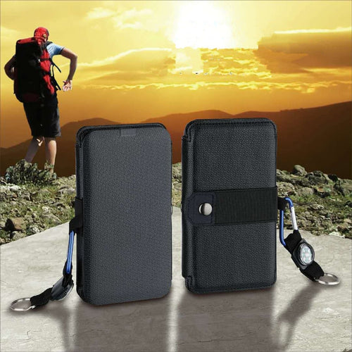 Foldable Portable Solar Panel Phone Charger - Image 1