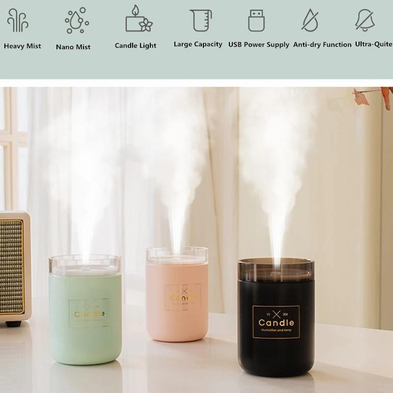 Ultrasonic Candle Essential Oil Diffuser - Image 2