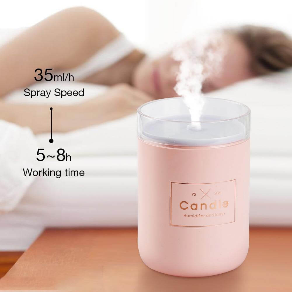 Ultrasonic Candle Essential Oil Diffuser - MaviGadget