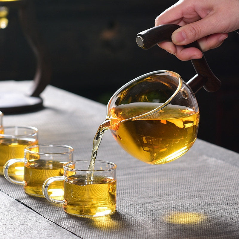 Elegant Glass Magnetic Tea Infuser Set - Image 13