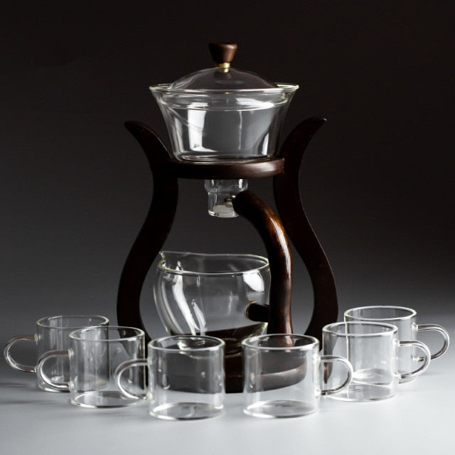 Elegant Glass Magnetic Tea Infuser Set - Image 3