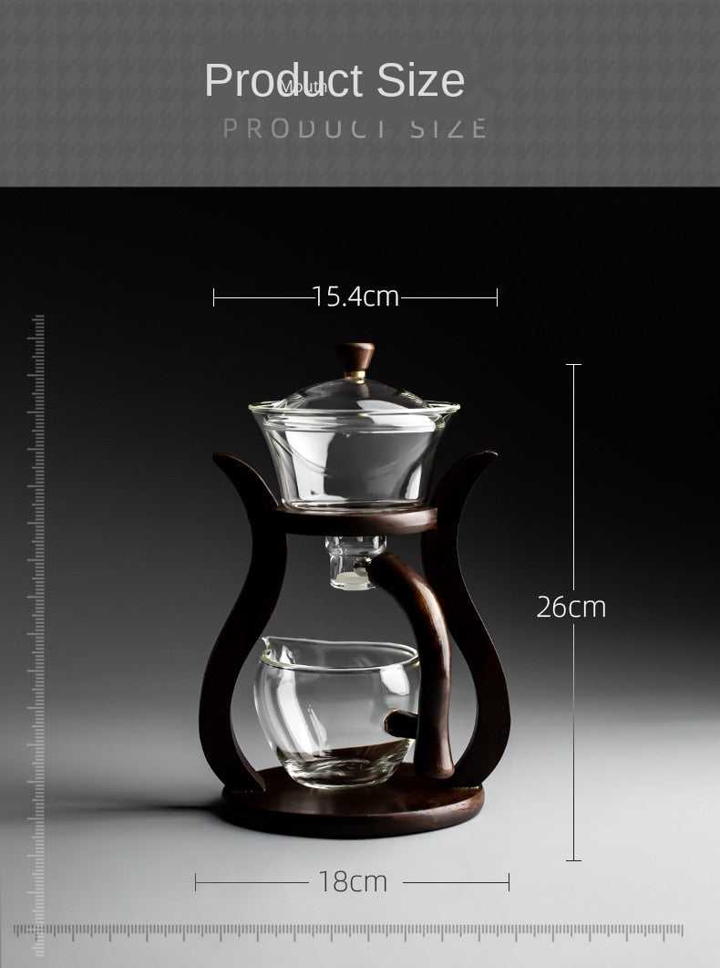 Elegant Glass Magnetic Tea Infuser Set - Image 6