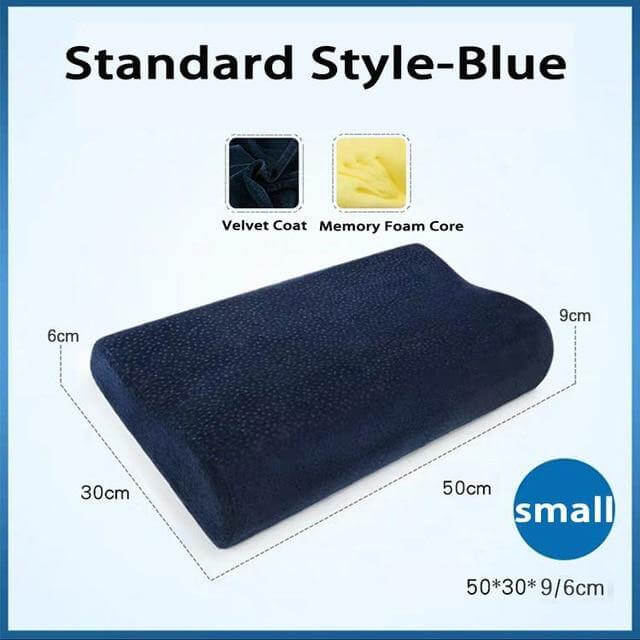 Memory Foam Orthopedic Neck Pillow - Image 1