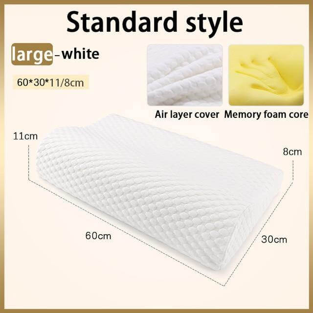 Memory Foam Orthopedic Neck Pillow