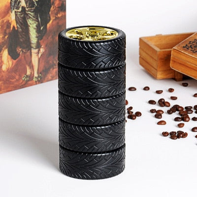 Mini Car Tire Creative Thermos