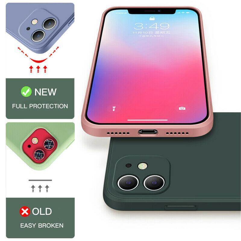 Square Pastel Silicone iPhone Case - Image 11