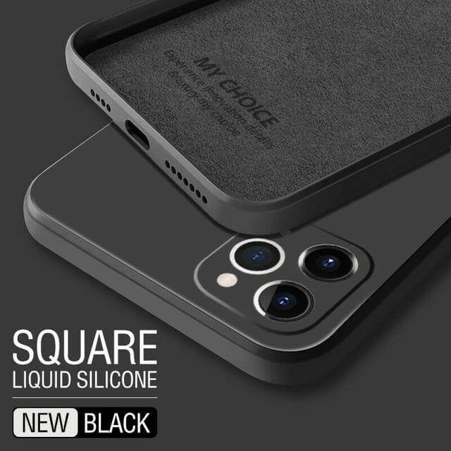 Square Pastel Silicone iPhone Case - Image 2