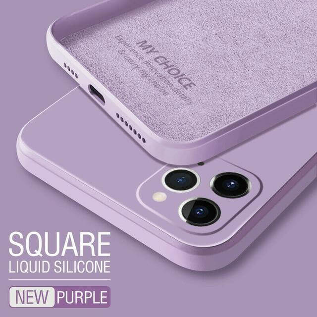 Square Pastel Silicone iPhone Case - Image 5