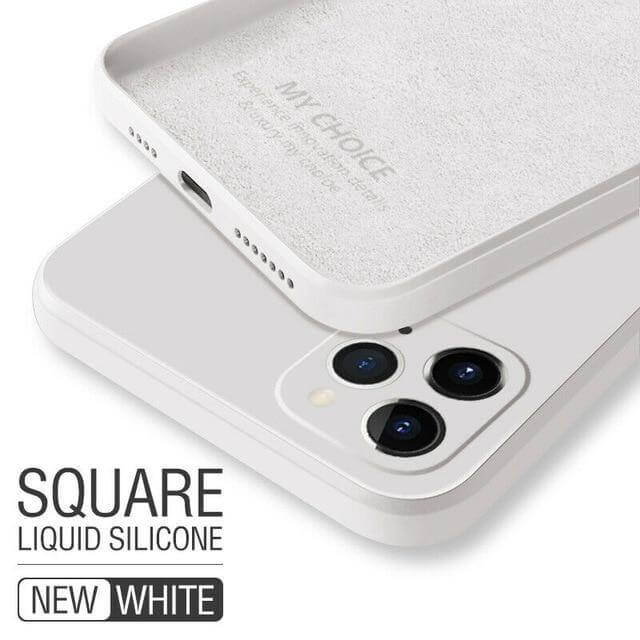 Square Pastel Silicone iPhone Case - Image 3