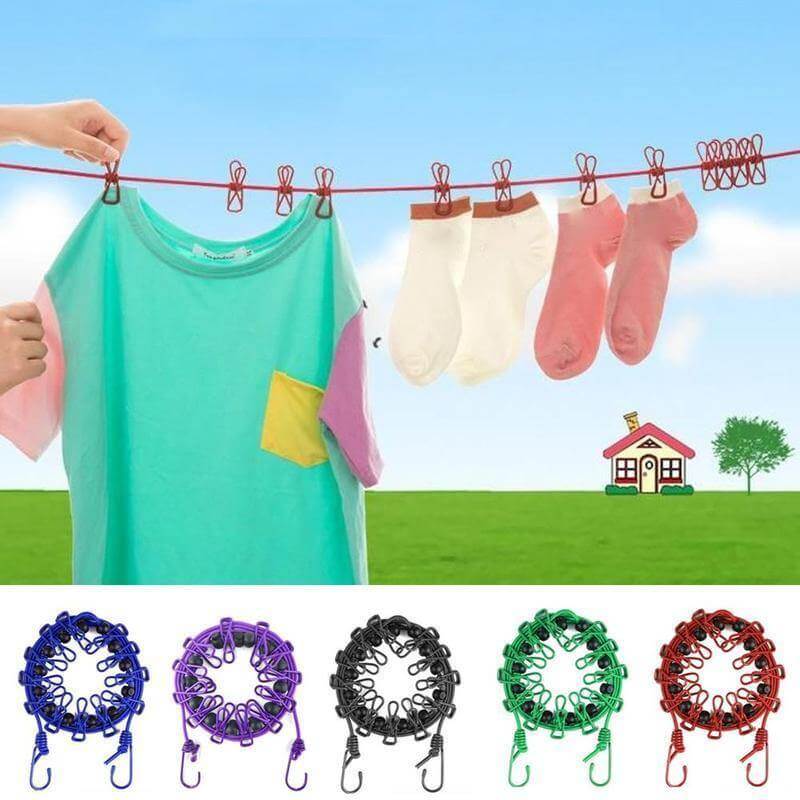 Portable Travel Clothesline