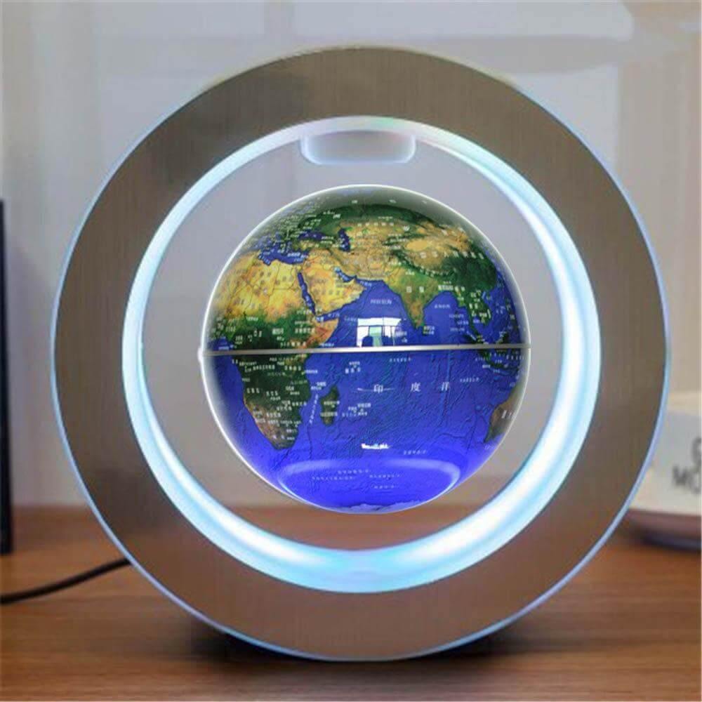 Novelty Floating Globe LED World Magnetic Levitation Lamp