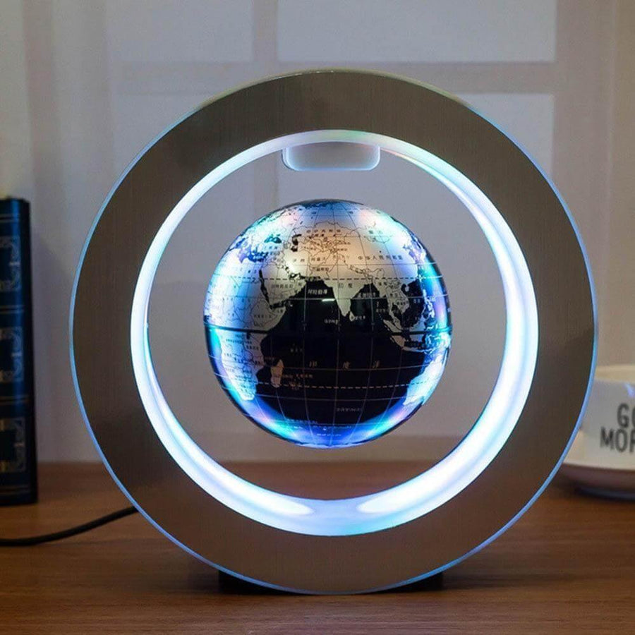 Novelty Floating Globe LED World Magnetic Levitation Lamp - Image 8