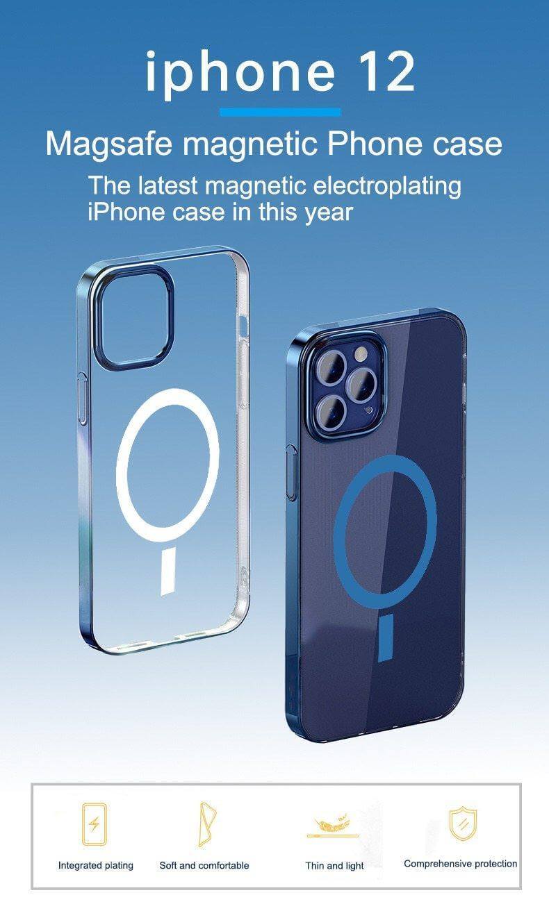 Transparent Magnetic Charger Case for iPhone 12 - Image 16