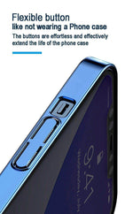 Transparent Magnetic Charger Case for iPhone 12