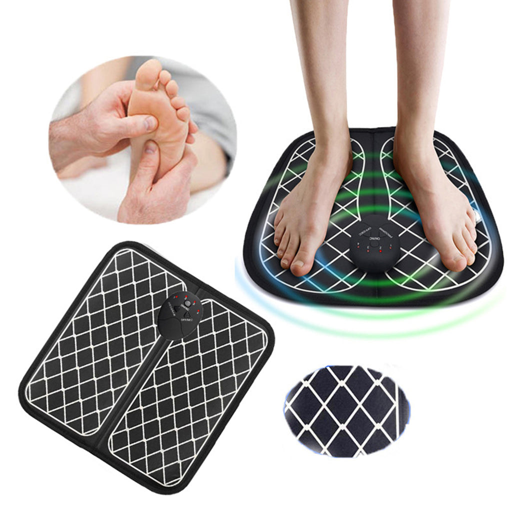 Heated Electric EMS Foot Muscle Stimulator Massager