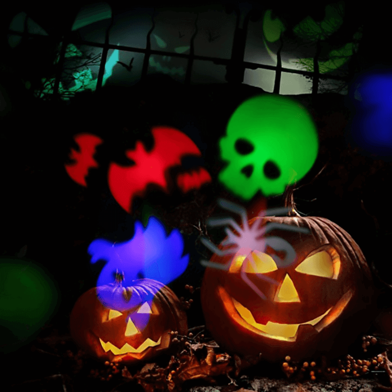 LED Halloween Decoration Landscape House Projector - Image 4
