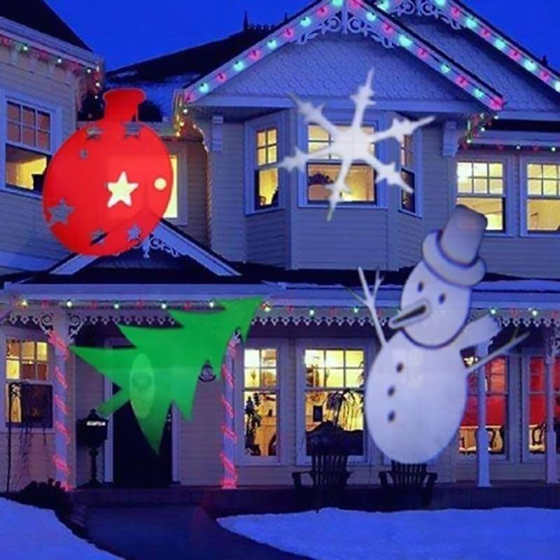 LED Halloween Decoration Landscape House Projector - Image 3