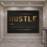 Modern Hustle Inspirational Canvas Wall Posters