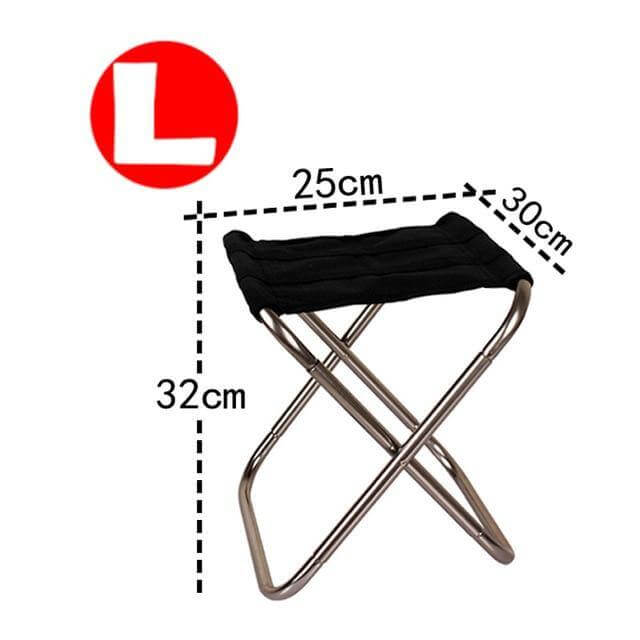 Folding Portable Small Stool Chair - MaviGadget