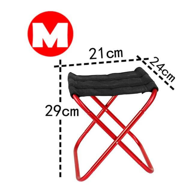 Folding Portable Small Stool Chair - Image 5
