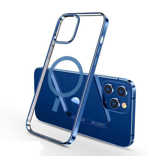 Transparent Magnetic Charger Case for iPhone 12 - Image 0